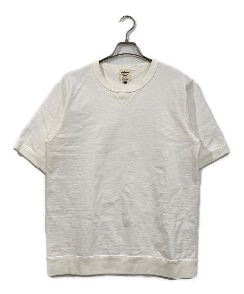 JACKMAN（ジャックマン）JACKMAN (ジャックマン) ドツメリブTシャツ ホワイト サイズ:XLの古着・服飾アイテム