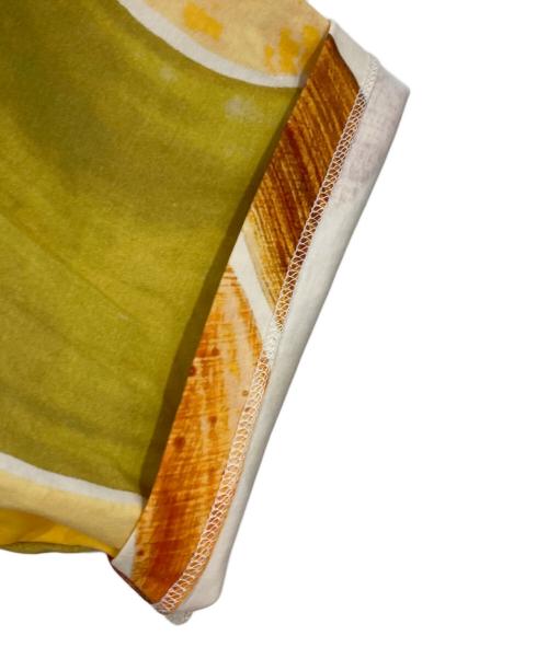 EDIFICE（エディフィス）EDIFICE (エディフィス) Tiffany Bouelle 別注パターンスムースTシャツ ホワイト サイズ:Lの古着・服飾アイテム