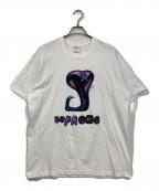 SUPREMEシュプリーム）の古着「Snake Tee」｜ホワイト