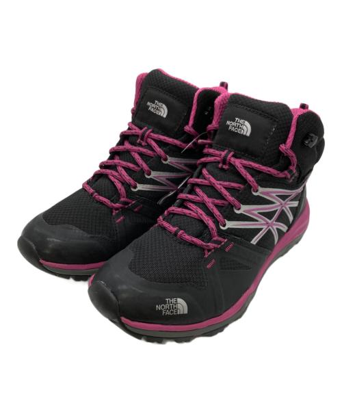 THE NORTH FACE（ザ ノース フェイス）THE NORTH FACE (ザ ノース フェイス) トレッキングシューズ ブラック サイズ:24.5cmの古着・服飾アイテム