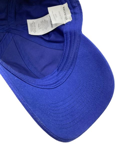 BALENCIAGA（バレンシアガ）BALENCIAGA (バレンシアガ) FW17 キャンペーンロゴキャップ ネイビー サイズ:L(58cm)の古着・服飾アイテム