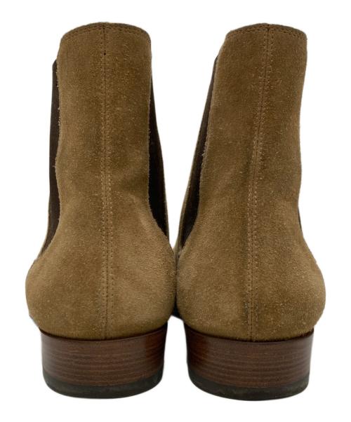 Saint Laurent Paris（サンローランパリ）Saint Laurent Paris (サンローランパリ) スウェードサイドゴアチェルシーブーツ ベージュ サイズ:40 1/2の古着・服飾アイテム