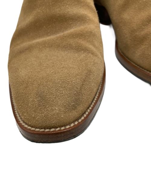 Saint Laurent Paris（サンローランパリ）Saint Laurent Paris (サンローランパリ) スウェードサイドゴアチェルシーブーツ ベージュ サイズ:40 1/2の古着・服飾アイテム