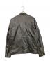 BEAMS HEART (ビームスハート) シングルライダースジャケット ブラック サイズ:Ⅿ：8000円