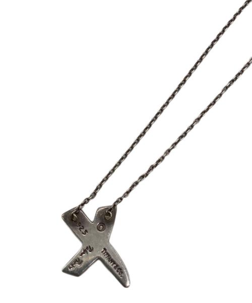 TIFFANY & Co.（ティファニー）Tiffany & Co. (ティファニー) キスクロスネックレス シルバーの古着・服飾アイテム