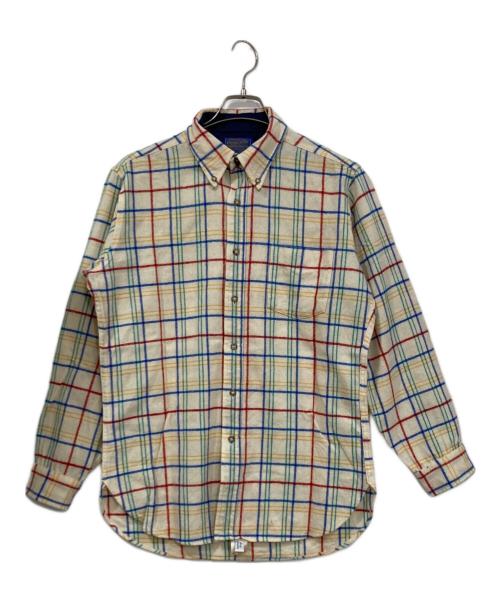 PENDLETON（ペンドルトン）PENDLETON (ペンドルトン) ウールシャツ ホワイト サイズ:Ⅿの古着・服飾アイテム