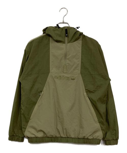 adidas skatebording（アディダス スケートボーディング）adidas skatebording (アディダス スケートボーディング) Windbreaker Anorak グリーン サイズ:SIZE Oの古着・服飾アイテム