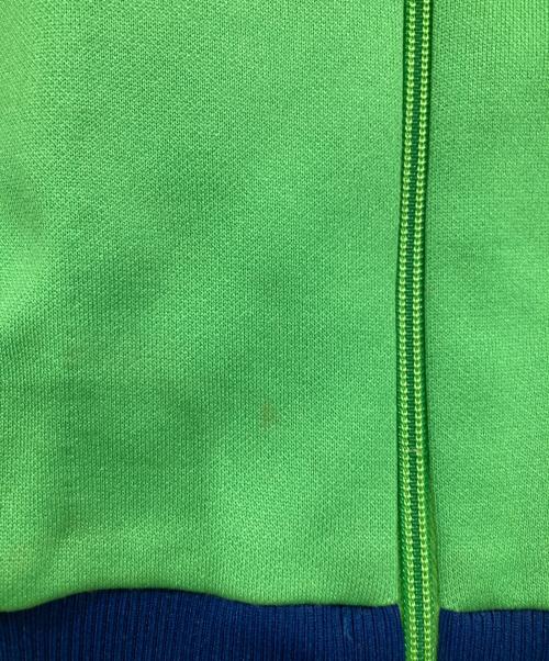 adidas（アディダス）adidas (アディダス) トラックジャケット グリーン×ブルー サイズ:6号の古着・服飾アイテム