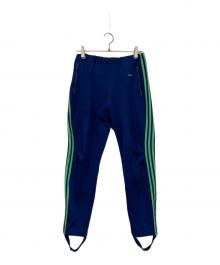 adidas（アディダス）の古着「トラックパンツ」｜グリーン×ネイビー