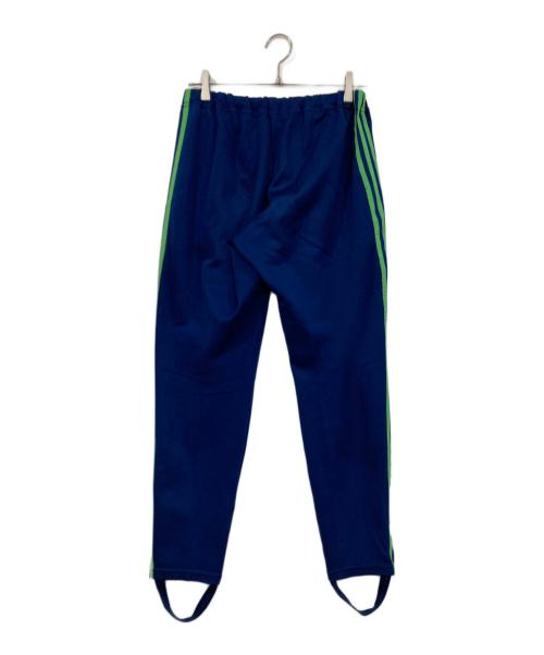 adidas（アディダス）adidas (アディダス) トラックパンツ グリーン×ネイビー サイズ:6号の古着・服飾アイテム