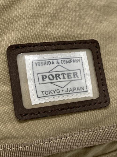PORTER（ポーター）PORTER (ポーター) b印 yoshida (gs) (ビージルシ（ジーエス）) ボディーバッグ ベージュの古着・服飾アイテム