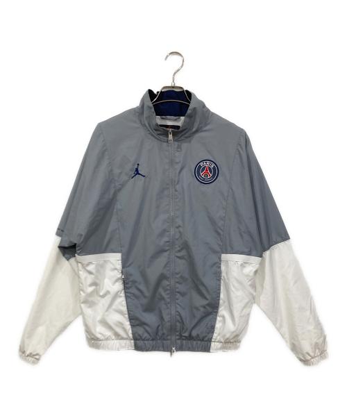 JORDAN BRAND（ジョーダン ブランド）JORDAN BRAND (ジョーダン ブランド) PARIS SAINT-GERMAIN (パリサンジェルマン) スーツ ジャケット グレー サイズ:XLの古着・服飾アイテム