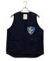 HOUSTON（ヒューストン）の古着「ジップアップベスト」｜ネイビー
