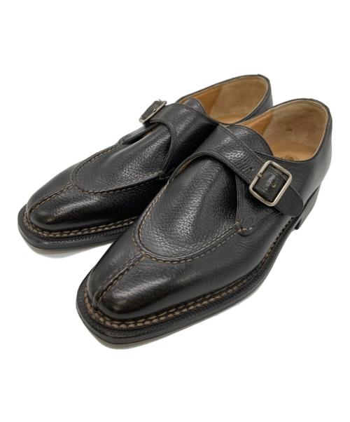 SUTOR MANTELLASSI（ストール・マンテラッシ）Sutor Mantellassi (ストール・マンテラッシ) モンクストラップシューズ ブラック サイズ:36の古着・服飾アイテム