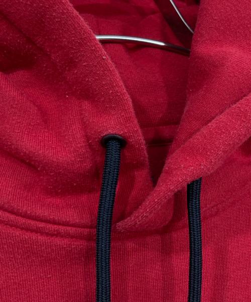 COACH（コーチ）COACH (コーチ) シグネチャープリントプルオーバーパーカー レッド サイズ:Sの古着・服飾アイテム