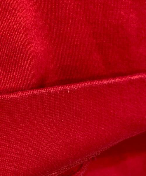 COACH（コーチ）COACH (コーチ) シグネチャープリントプルオーバーパーカー レッド サイズ:Sの古着・服飾アイテム