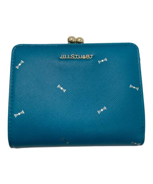 JILL STUART（ジルスチュアート）JILL STUART (ジルスチュアート) 2つ折り財布 ブルーの古着・服飾アイテム