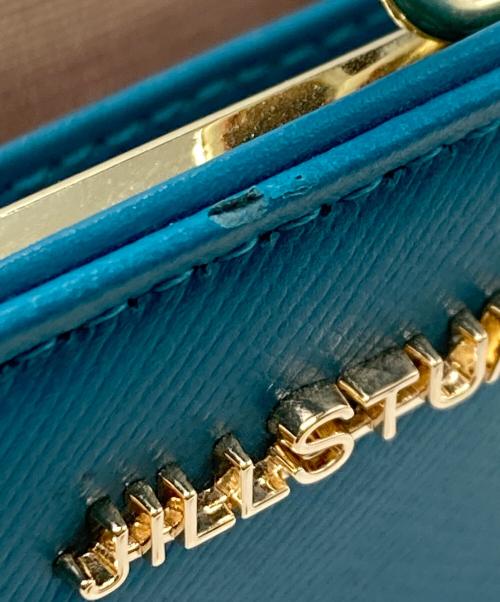 JILL STUART（ジルスチュアート）JILL STUART (ジルスチュアート) 2つ折り財布 ブルーの古着・服飾アイテム