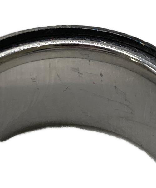 DIESEL（ディーゼル）DIESEL (ディーゼル) ロゴスチールリング シルバー サイズ:25号の古着・服飾アイテム