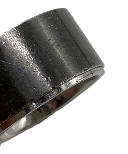 DIESEL（ディーゼル）DIESEL (ディーゼル) ロゴスチールリング シルバー サイズ:25号の古着・服飾アイテム