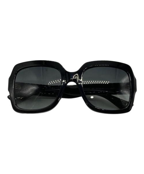 GUCCI（グッチ）GUCCI (グッチ) インターロッキングG サングラス ブラック サイズ:54□22-140の古着・服飾アイテム