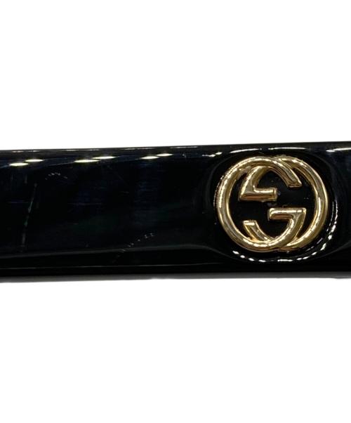 GUCCI（グッチ）GUCCI (グッチ) インターロッキングG サングラス ブラック サイズ:54□22-140の古着・服飾アイテム
