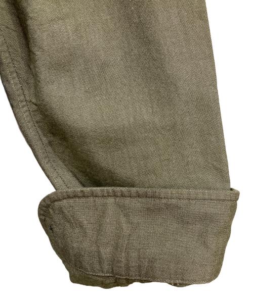 NIGEL CABOURN（ナイジェルケーボン）NIGEL CABOURN (ナイジェルケーボン) BRITISH OFFICERS SHIRT カーキ サイズ:50の古着・服飾アイテム