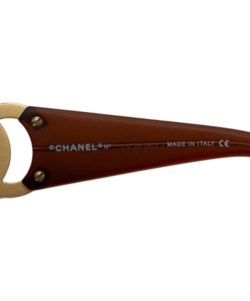 CHANEL（シャネル）CHANEL (シャネル) ココマークサングラス ブラウン サイズ:SIZE 56□19 130の古着・服飾アイテム