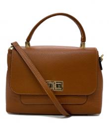 MARCO BIANCHINI（マルコビアンキーニ）の古着「2WAYバッグ」｜ブラウン