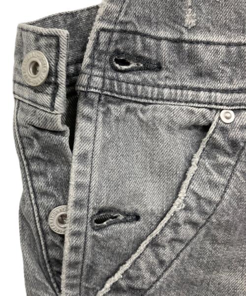 L'appartement（アパルトモン）L'Appartement (アパルトモン) Denim Over All グレー サイズ:34 未使用品の古着・服飾アイテム