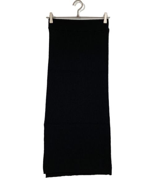 DEUXIEME CLASSE（ドゥーズィエム クラス）DEUXIEME CLASSE (ドゥーズィエム クラス) Boucleニットスカート ブラック サイズ:34 未使用品の古着・服飾アイテム