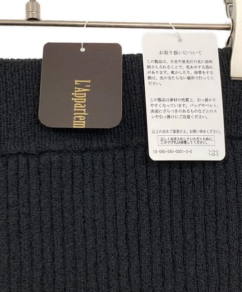 DEUXIEME CLASSE（ドゥーズィエム クラス）DEUXIEME CLASSE (ドゥーズィエム クラス) Boucleニットスカート ブラック サイズ:34 未使用品の古着・服飾アイテム