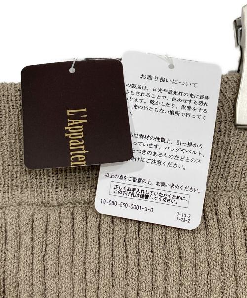 DEUXIEME CLASSE（ドゥーズィエム クラス）DEUXIEME CLASSE (ドゥーズィエム クラス) Boucleニットスカート ベージュ サイズ:34の古着・服飾アイテム