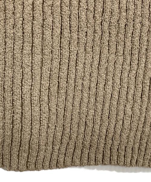 DEUXIEME CLASSE（ドゥーズィエム クラス）DEUXIEME CLASSE (ドゥーズィエム クラス) Boucleニットスカート ベージュ サイズ:34の古着・服飾アイテム