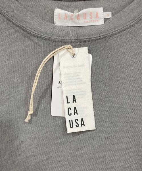 LACAUSA（ラカウサ）LACAUSA (ラカウサ) C/N Kai Tee グレー サイズ:36 未使用品の古着・服飾アイテム