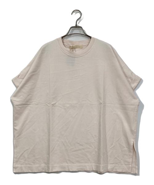 R JUBILEE（アールジュビリー）R JUBILEE (アールジュビリー) ロールアップオーバーT ピンク サイズ:FREE 未使用品の古着・服飾アイテム