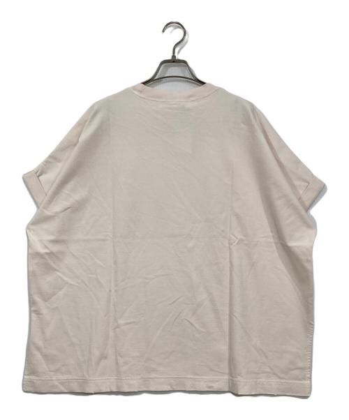 R JUBILEE（アールジュビリー）R JUBILEE (アールジュビリー) ロールアップオーバーT ピンク サイズ:FREE 未使用品の古着・服飾アイテム