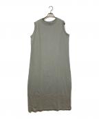 L'appartement×LOS ANGELES APPARELアパルトモン×ロサンゼルスアパレル）の古着「N/S Maxi Onepiece」｜グリーン