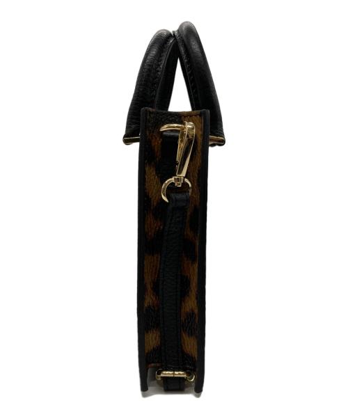 AULENTTI FIRENZE（アルアバイル）AULENTTI FIRENZE (アルアバイル) スクエアミニバッグ ブラウン 未使用品の古着・服飾アイテム