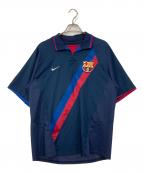 NIKEナイキ）の古着「ゲームシャツ/2002-04 Fc Barcelona」｜ネイビー