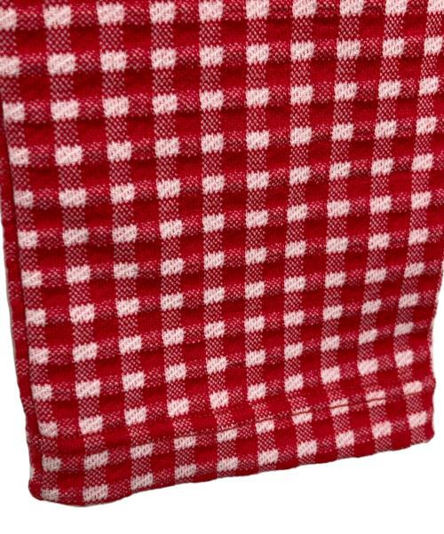 GUCCI（グッチ）GUCCI (グッチ) レギンスパンツ レッド サイズ:S(5 110cm 56cm)の古着・服飾アイテム