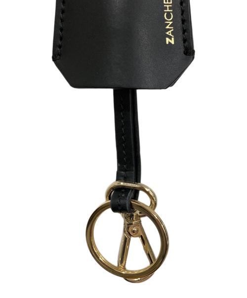 ZANCHETTI（ザンケッティー）ZANCHETTI (ザンケッティー) レザーネックレス ブラックの古着・服飾アイテム
