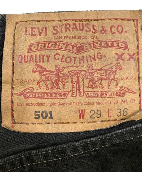 LEVI'S（リーバイス）LEVI'S (リーバイス) 501デニムパンツ ブラック サイズ:W29L36の古着・服飾アイテム