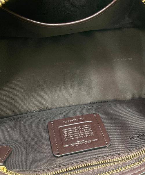 COACH（コーチ）COACH (コーチ) ドリーマーウィズリベット ハンドバッグ ブラウンの古着・服飾アイテム