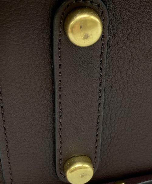 COACH（コーチ）COACH (コーチ) ドリーマーウィズリベット ハンドバッグ ブラウンの古着・服飾アイテム