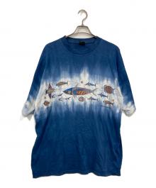 CHURINGA（チュリンガ）の古着「アボリジニアートデザインTシャツ」｜ブルー