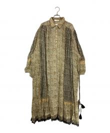 Mes Demoiselles...（メドモワゼル）の古着「Dress Helix」｜ベージュ