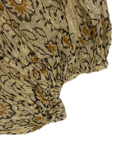 Mes Demoiselles...（メドモワゼル）Mes Demoiselles... (メドモワゼル) Dress Helix ベージュ サイズ:34の古着・服飾アイテム