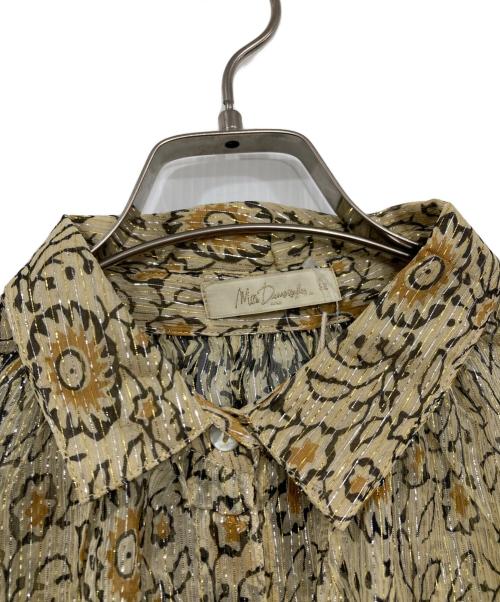 Mes Demoiselles...（メドモワゼル）Mes Demoiselles... (メドモワゼル) SHIRT Heliophile ベージュ サイズ:36 未使用品の古着・服飾アイテム