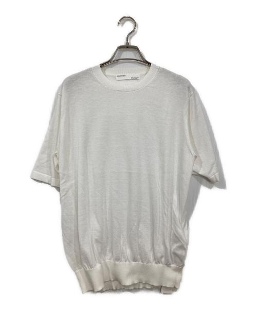 L'appartement（アパルトモン）L'Appartement (アパルトモン) Knit Pullove ホワイト サイズ:36 未使用品の古着・服飾アイテム